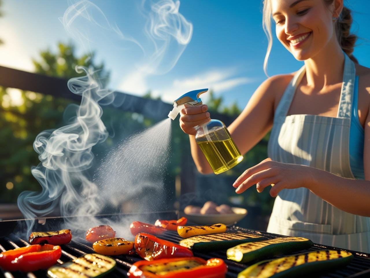 Best Glass Olive Oil Sprayer for Air Fryers, Salads & BBQ – TrendPlain 16oz Review