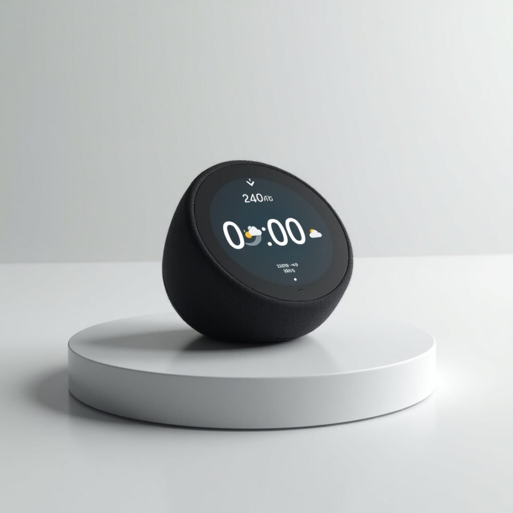 Explore the all-new Amazon Echo Spot smart alarm clock for 2025 – a stylish, compact Alexa device perfect for nightstands, kitchens, and offices. Discover 7 powerful reasons to get one now!

