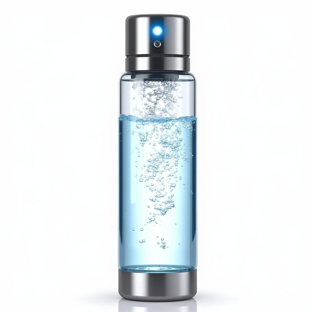 Hydrogen Water Bottle Generator for fitness and wellness.

